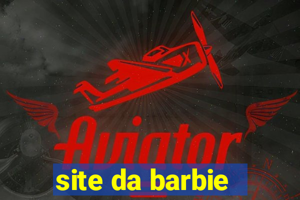 site da barbie - jogos